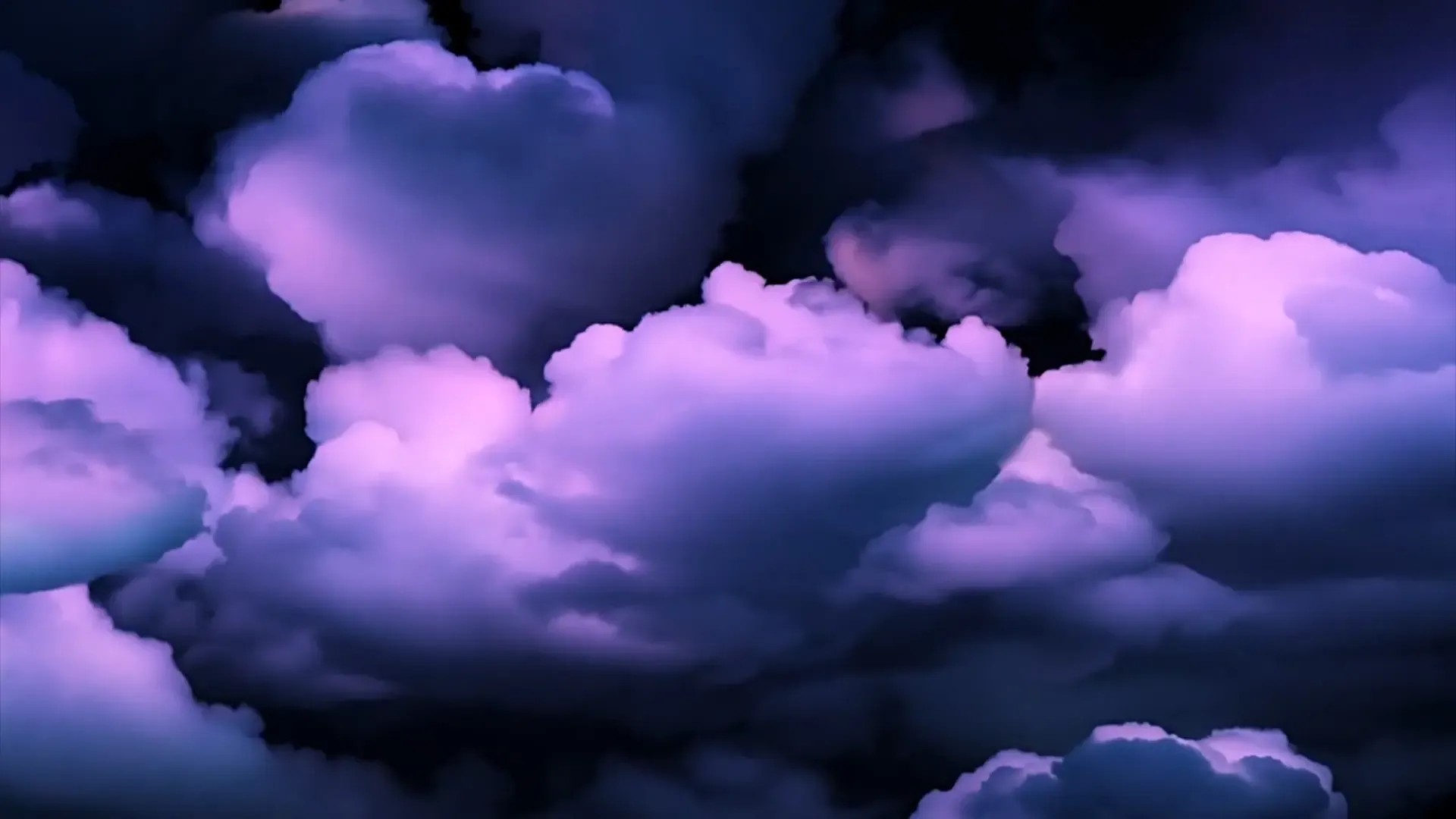 Dreamy Purple Cloud Overlay for Logo Animation